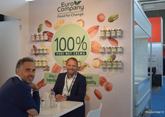 Nog een Nederland tintje (geen Nederlandse exposant): Gert-Jan Groot bij Euro Company. 